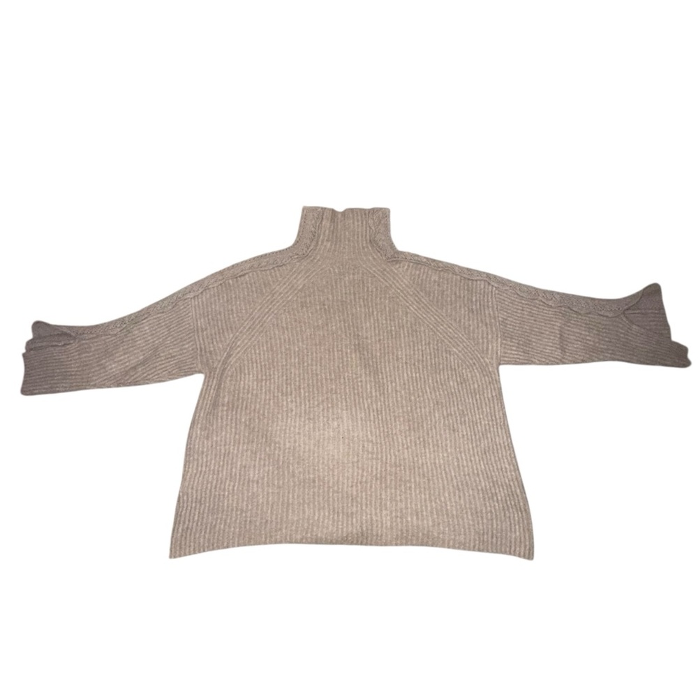 3.1 Phillip Lim Taupe Lace Detail Pullover Sweater Size XS - Picture 6 of 12